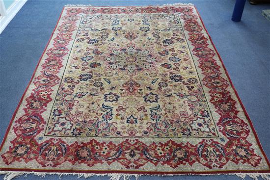 An Isfahan rug 195 x 280cm